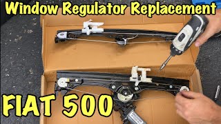 FIAT 500 Window Regulator Replacement