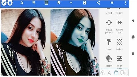 How To Joint Picture Editing Green Background Dynamic Colors #23