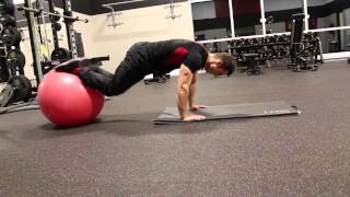 Famous Exercise ball pull in Wealth