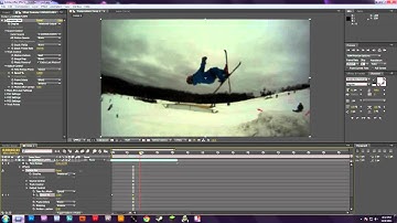 Twixtor Turotial After Effects CS4/5/6 (Skiing/Snowboarding)