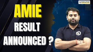 AMIE Result Update 2025 #amie #iei #modulationinsitute