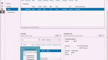 IT Camps On Demand  Windows Server 2012 DEMO  Storage Spaces and Thin Provisioning