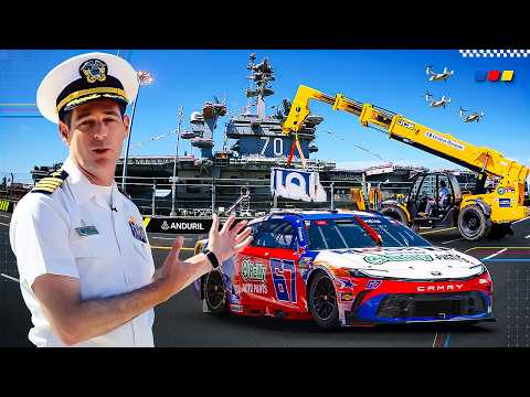 How We Built the FIRST NASCAR Race Track on a Naval Base