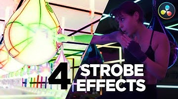 4 Easy STROBE EFFECTS You SHOULD Know! | A Davinci Resolve Tutorial