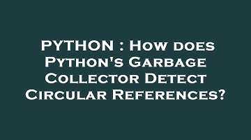 PYTHON : How does Python