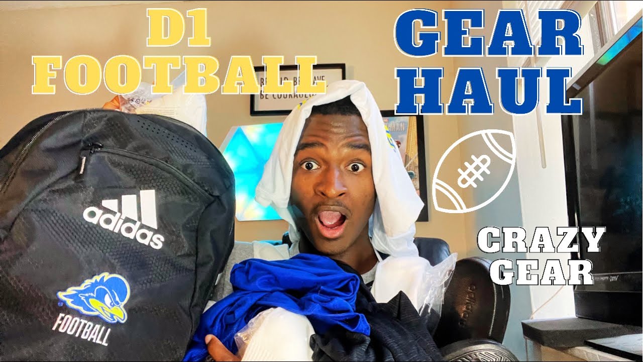 D1 College Football Gear Haul Adidas Gear Haul (2021) YouTube