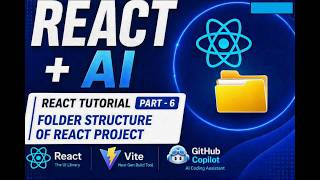 React Project Folder Structure Explained | React Tutorial Part #6