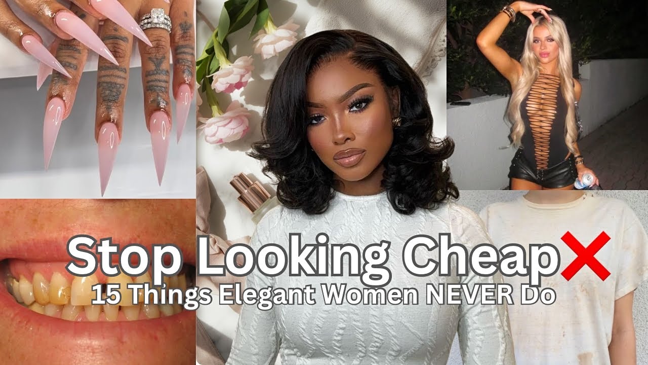 15 вещей, которые заставляют вас выглядеть дёшево | Как мгновенно стать стильной и привлекательной