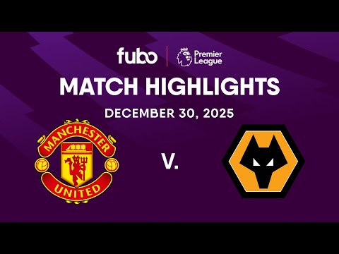 Manchester United Vs Wolverhampton PREMIER LEAGUE HIGHLIGHTS Week 19 Fubo Canada 