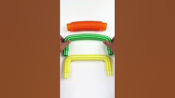 Really Satisfying POP TUBE Robot #diy #shorts #oddasmr #poptubesounds #satisfyingvideos #relaxing