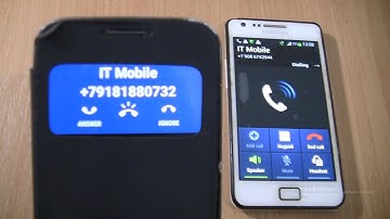 Incoming call&Outgoing call at the Same Time Samsung S4 mini cover android 11+Samsung s2 plus white