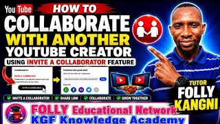 How to collaborate with another youtube creator using the invite a collaborator feature