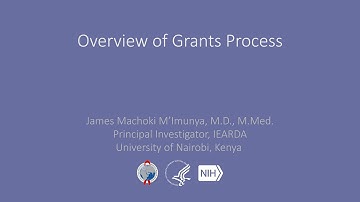 Overview of Grants Process