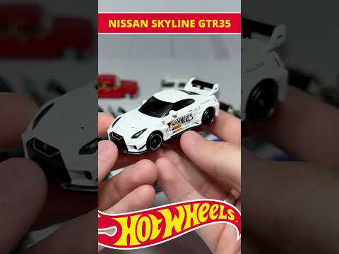 Видео: Hot Wheels Nissan gtr 35 быстрый обзор машинки