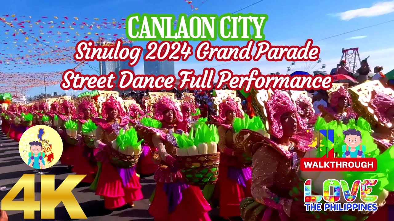 CANLAON CITY | Sinulog 2024 Street Dance Full Performance | Sinulog 2024 Grand Parade