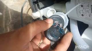 water leaking in semi automatic washing machine