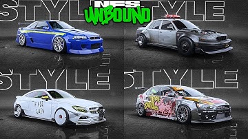 Hidden Bodykits/Parts In NFS Unbound