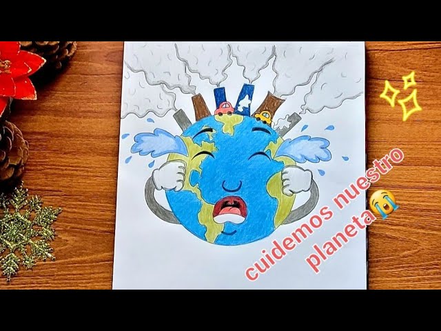 Dibujo de la contaminación ambiental🌏 - thptnganamst.edu.vn