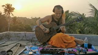 Rooftop Jam before the Rain