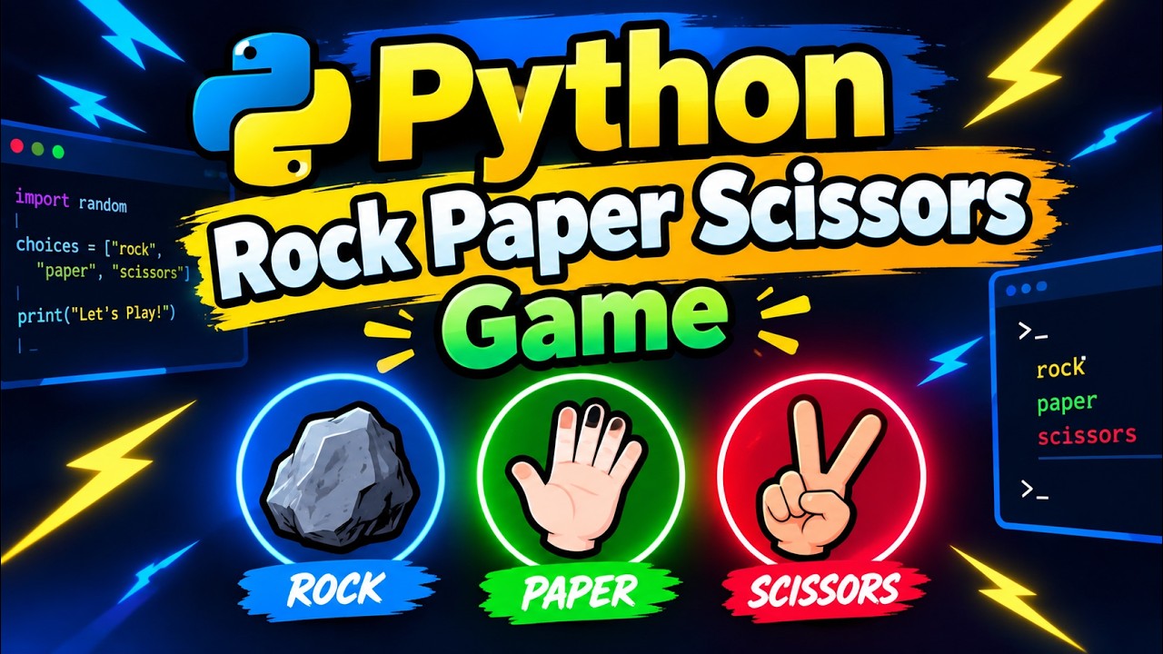 Python rock paper scissors game #python #fyp #shorts #subscribe - YouTube