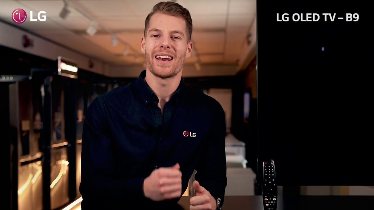 LG OLED B9 Ta Steget Till OLED Med LG YouTube