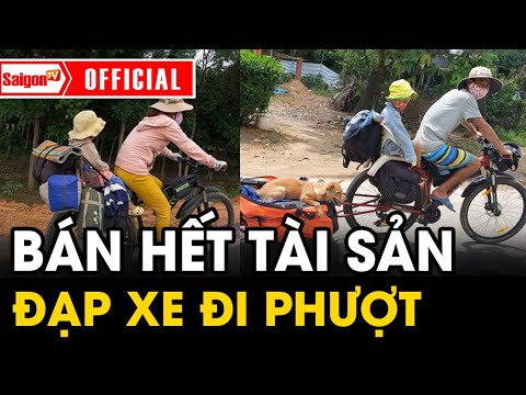 Cặp vợ chồng 'CHƠI LỚN' bán hết tài sản để 'ĐẠP XE' chở 2 con đi phượt Cặp vợ chồng 'CHƠI LỚN' bán hết tài sản để 'ĐẠP XE' chở 2 con đi phượt
