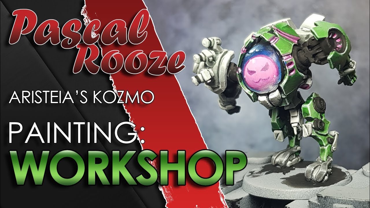WORKSHOP 🎨: Aristeia's Kozmo with Pascal Rooze | 🐵🔥 | - YouTube