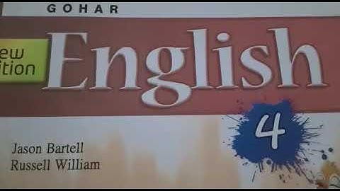 English Class 4 Lecture 12 | By Farkhanda Faqir Hussain | Falcon School System