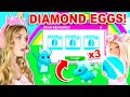 UNLOCKING STAR REWARDS AND HATCHING DIAMOND EGGS IN ADOPT ME! (ROBLOX)