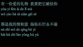 爱 的 礼 物 - 凤 飞 飞 ai de li wu (ai4 de li3 wu4)