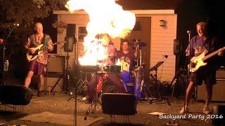 ROXFIELD POINT Backyard Party 2016 - Black magic woman, Light my fire, Fire