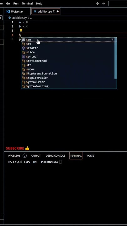 Python Subtraction Explained with Code Examples#python #shorts # ...