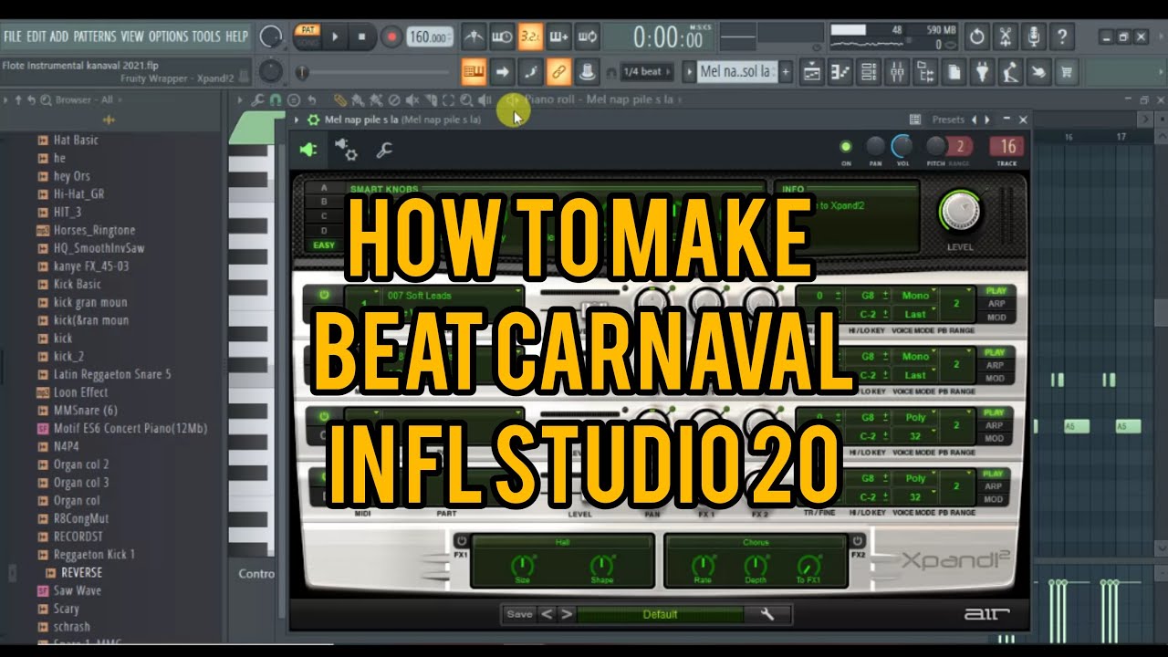 HOW TO MAKE CARNAVAL BEAT IN FL STUDIO| MEN KIJAN POU FE BIT KANAVAL #flstudio #mixage #carnaval