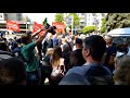Житомир 1-травня  Комуністичний мітинг