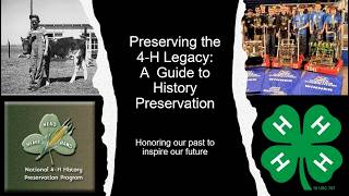 National 4-H History Orientation - Session 2