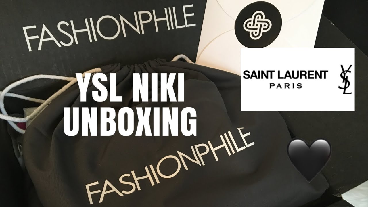 SAINT LAURENT MEDIUM NIKI UNBOXING