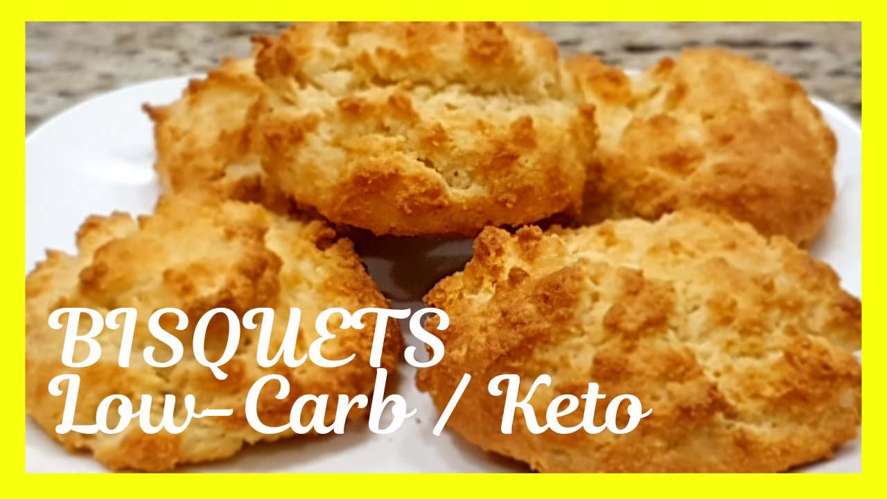 Como hacer BISQUETS (Biscuits) Low Carb / Keto, deliciosos!  video #117