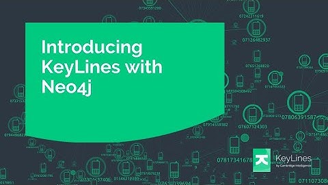 Neo4j visualizations with the KeyLines toolkit