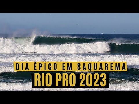 Rio Pro 2023 - Dia épico em Saquarema com os melhores surfistas do mundo #RioPro #WSL #Saquarema