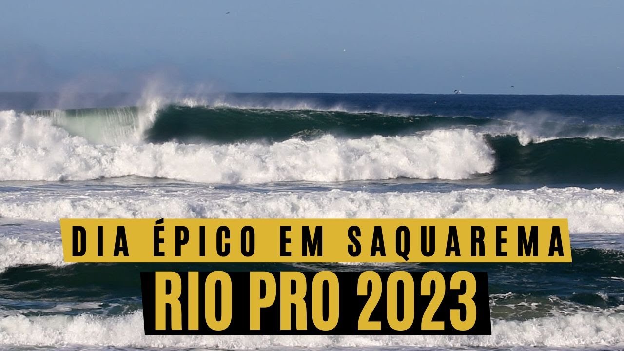 Rio Pro 2023 - Dia épico em Saquarema com os melhores surfistas do mundo 