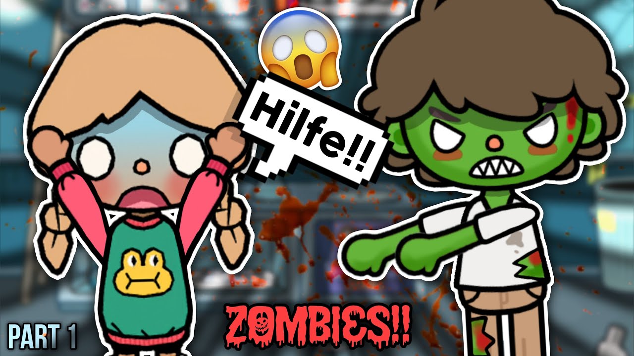DIE ZOMBIE APOCALYPSE 🧟‍♀️😱 | PART 1 | SPANNENDE GESCHICHTE | TOCA BOCA STORY DEUTSCH