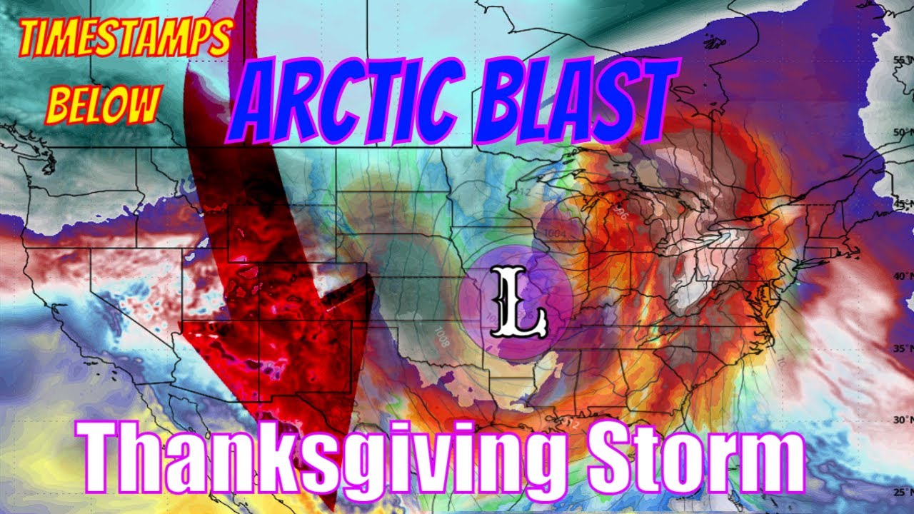 HUGE Arctic Blast Coming Thanksgiving, Potentially Producing A Nor ...