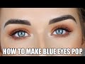 Best Eyeshadow Colors for Blue Eyes | Affordable Warm Toned Eye Makeup Tutorial