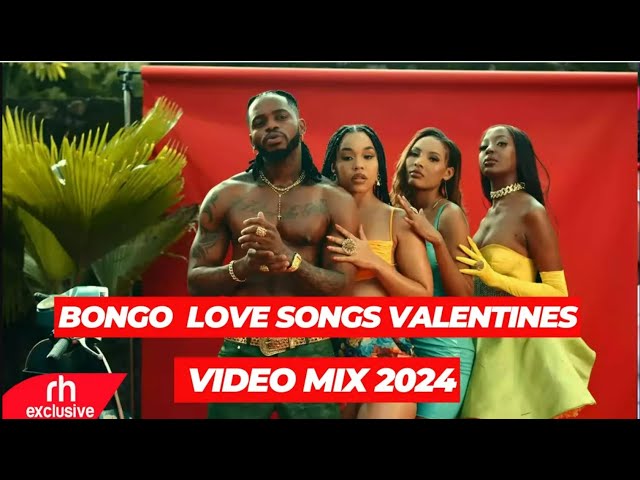 BONGO LOVE SONGS VALENTINES VIDEO MIX 2024 BY DJ BUSHMEAT FT MAPOZ DIAMOND PLATNUMZ,JAY MELODOY, class=