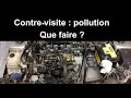 Contrôle technique refusé pour pollution : que faire ?