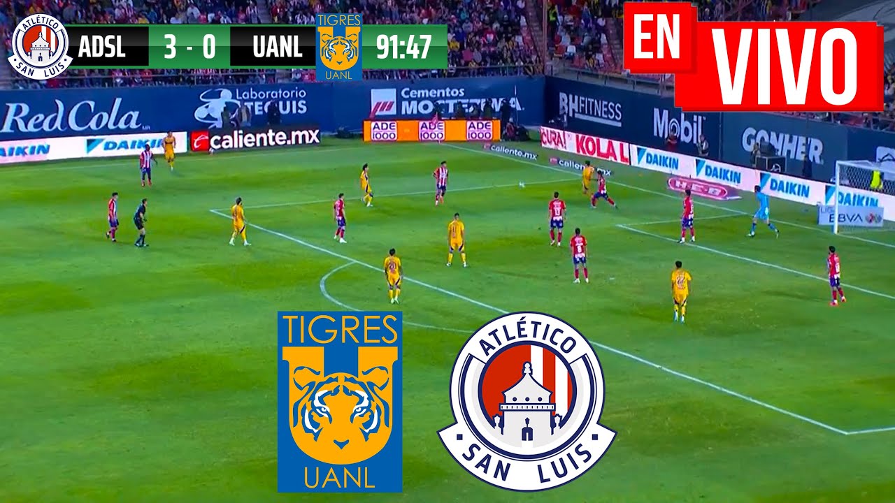 🔴 TIGRES VS SAN LUIS NARRACIÓN EN VIVO / LIGA MX APERTURA 2024 - YouTube