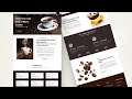 Coffee Landing page design in figma||Modern UI Coffee Landing page designs #landingpagedesign