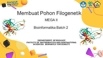 Sharing Knowledge Batch 2 Bioinformatika | Membuat Pohon Filogenetik Dengan Software MEGA 11