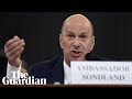 Gordon Sondland testifies in Trump impeachment hearing - watch live