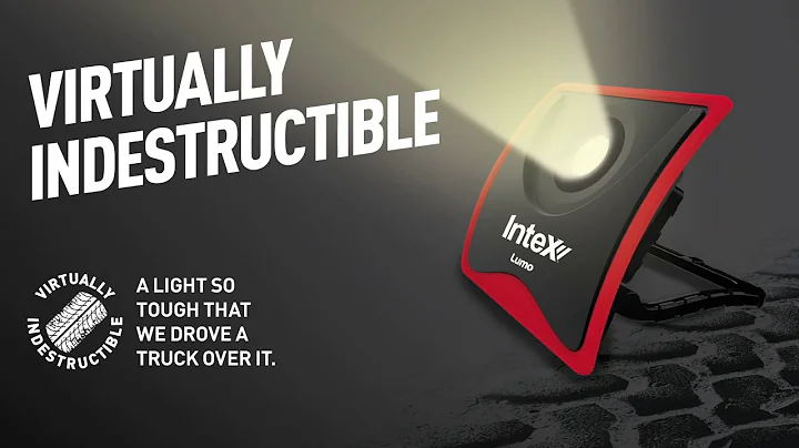 Intex Lumo® - A Light So Tough We Drove A Truck Over It!